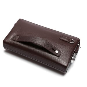 Leather Wallet Clutch