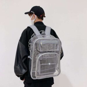 Men's Transparent Backpack